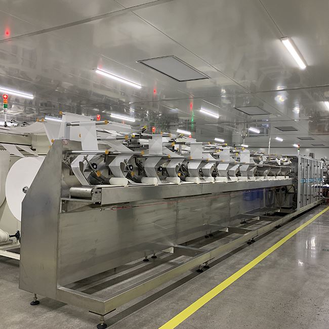 Wet wipes production line Wet wipes production line
